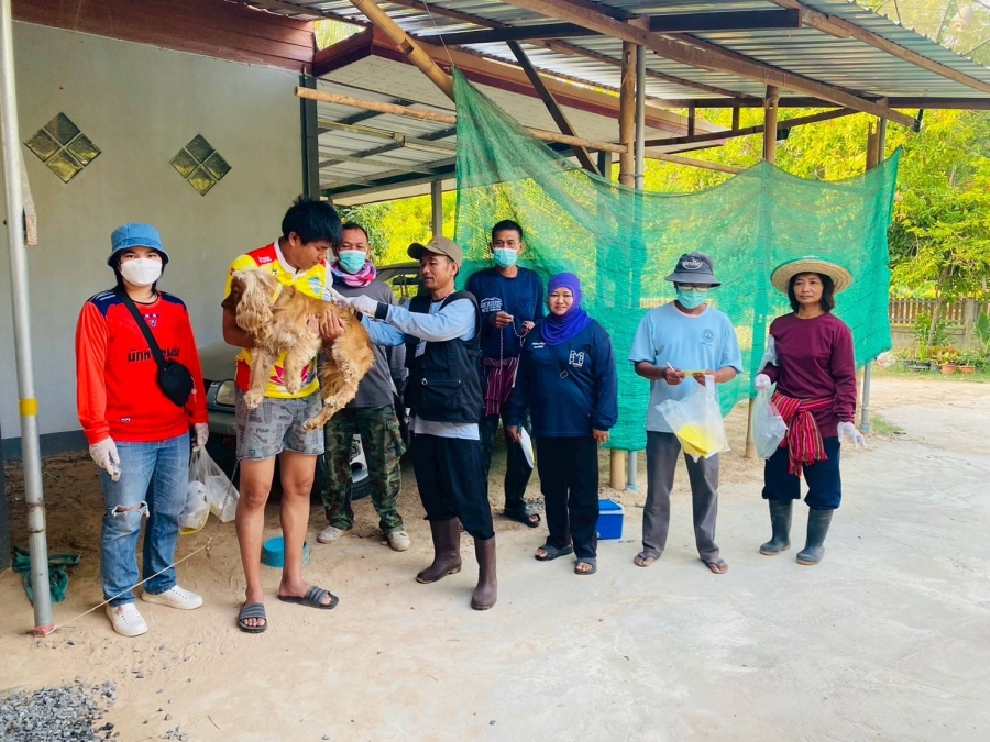 กิจกรรมฉีดวัคซีนป้องกันโรคพิษสุนัขบ้า ประจำปีงบประมาณ พ.ศ. 2568